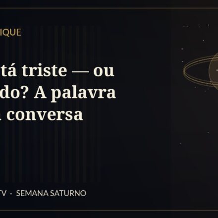 Você está triste — ou frustrado? A palavra muda a conversa — Palavra & Psique